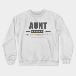 Five Stars Aunt v2 Crewneck Sweatshirt